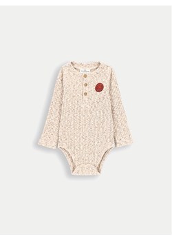 Coccodrillo Body dziecięce ZC4112101BBN Beżowy ze sklepu MODIVO w kategorii Body niemowlęce - zdjęcie 182691358