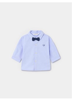 Mayoral Koszula 1196 Niebieski Regular Fit ze sklepu MODIVO w kategorii Ubranka do chrztu - zdjęcie 182691359