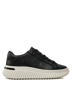 DKNY Sneakersy Larissa K4403232 Czarny ze sklepu MODIVO w kategorii Buty sportowe damskie - zdjęcie 182691377
