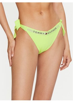 Tommy Hilfiger Dół od bikini UW0UW04497 Zielony ze sklepu MODIVO w kategorii Stroje kąpielowe - zdjęcie 182691439