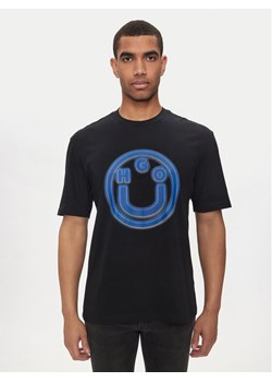 Hugo T-Shirt Nakoree 50519706 Czarny Regular Fit ze sklepu MODIVO w kategorii T-shirty męskie - zdjęcie 182691458