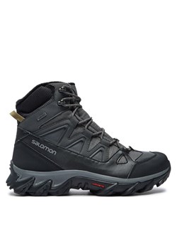 Salomon Trekkingi Breccia 2 Gore-Tex L41255800 Szary ze sklepu MODIVO w kategorii Buty trekkingowe męskie - zdjęcie 182691485