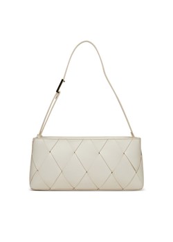 Calvin Klein Torebka Ck Woven Elongated Shoulder Bag K60K612992 Biały ze sklepu MODIVO w kategorii Torebki damskie - zdjęcie 182691517