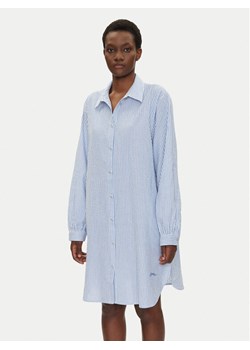Iconique Sukienka koszulowa IC25-066 Błękitny Relaxed Fit ze sklepu MODIVO w kategorii Sukienki - zdjęcie 182691725
