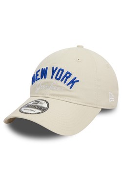 New Era Czapka z daszkiem Mlb Wordmark 920 Nyy 60503495 Beżowy ze sklepu MODIVO w kategorii Czapki z daszkiem męskie - zdjęcie 182691729