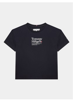 Tommy Hilfiger T-Shirt KG0KG07256 D Granatowy Regular Fit ze sklepu MODIVO w kategorii T-shirty chłopięce - zdjęcie 182691768