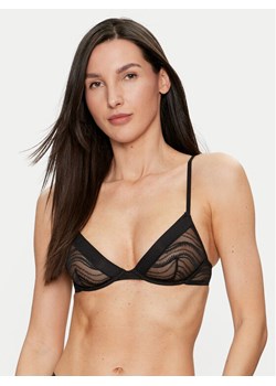 Calvin Klein Underwear Biustonosz z fiszbiną 000QF7717E Czarny ze sklepu MODIVO w kategorii Biustonosze - zdjęcie 182691827