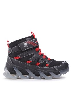 Skechers Trzewiki Flash Breeze 400131L/BKRD Czarny ze sklepu MODIVO w kategorii Buty zimowe dziecięce - zdjęcie 182691866