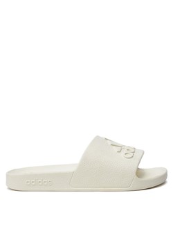 adidas Klapki adilette Aqua Slides IF7370 Biały ze sklepu MODIVO w kategorii Klapki męskie - zdjęcie 182691986