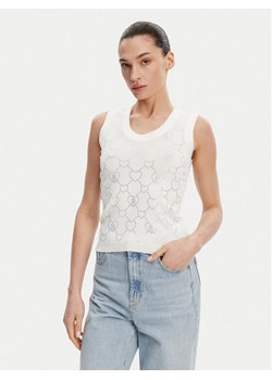 Fracomina Top FR25ST4003K414R9 Écru Regular Fit ze sklepu MODIVO w kategorii Bluzki damskie - zdjęcie 182692106