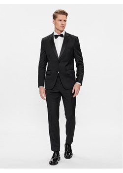 Boss Garnitur H-Huge 50493306 Czarny Slim Fit ze sklepu MODIVO w kategorii Garnitury męskie - zdjęcie 182692208