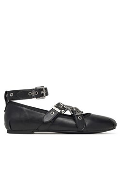 Buffalo Baleriny Daphne Mary Buckle 1620029 Czarny ze sklepu MODIVO w kategorii Balerinki - zdjęcie 182692355