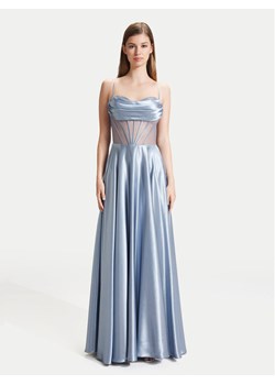 Hey Kyla Sukienka wieczorowa 5AG019HK Błękitny Slim Fit ze sklepu MODIVO w kategorii Sukienki - zdjęcie 182692425