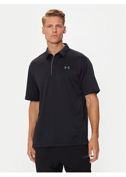 Under Armour Polo UA Tech 1290140 Czarny Loose Fit ze sklepu MODIVO w kategorii T-shirty męskie - zdjęcie 182692449