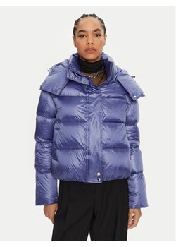 Patrizia Pepe Kurtka puchowa 2O0050 A9M0 Fioletowy Regular Fit ze sklepu MODIVO w kategorii Kurtki damskie - zdjęcie 182692458