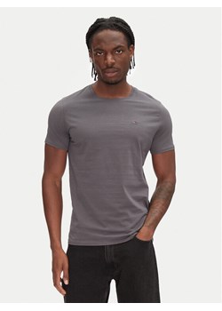 Tommy Jeans T-Shirt DM0DM04411 Szary Slim Fit ze sklepu MODIVO w kategorii T-shirty męskie - zdjęcie 182692466