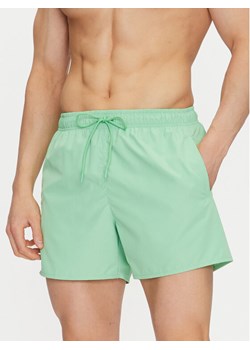 Lacoste Szorty kąpielowe MH6270 Zielony Regular Fit ze sklepu MODIVO w kategorii Kąpielówki - zdjęcie 182692498