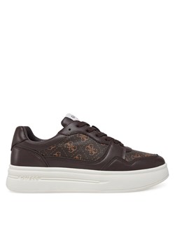 Guess Sneakersy FMJWII LEA12 Brązowy ze sklepu MODIVO w kategorii Buty sportowe męskie - zdjęcie 182692636
