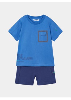 Mayoral Komplet t-shirt i spodenki 3601 Niebieski Regular Fit ze sklepu MODIVO w kategorii Komplety chłopięce - zdjęcie 182692646
