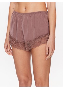 Hunkemöller Szorty piżamowe Spun 201717 Brązowy Feminine Fit ze sklepu MODIVO w kategorii Piżamy damskie - zdjęcie 182692745