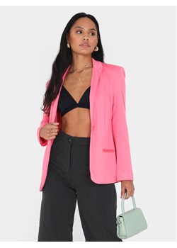 Brave Soul Marynarka LJK-TIFFANYPINK Różowy Straight Fit ze sklepu MODIVO w kategorii Marynarki damskie - zdjęcie 182692878