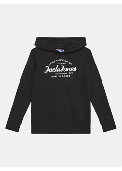 Jack&Jones Junior Bluza Forest 12249715 Czarny Standard Fit ze sklepu MODIVO w kategorii Bluzy chłopięce - zdjęcie 182692918