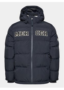 Mercer Amsterdam Kurtka zimowa The Estate MEAP233016 Granatowy Regular Fit ze sklepu MODIVO w kategorii Kurtki męskie - zdjęcie 182693156