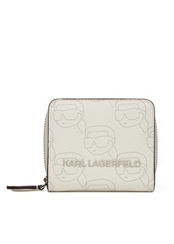 KARL LAGERFELD Portfel damski A2W32018 Biały ze sklepu MODIVO w kategorii Portfele damskie - zdjęcie 182693177