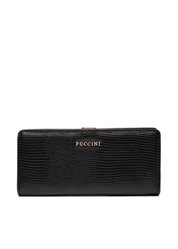Puccini Duży Portfel Damski BLP837B Czarny ze sklepu MODIVO w kategorii Portfele damskie - zdjęcie 182693207
