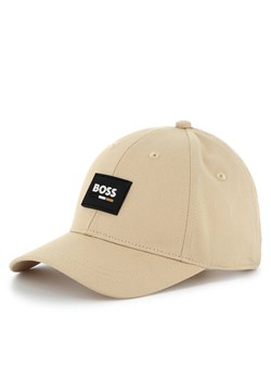 BOSS Czapka z daszkiem J51684 Beżowy ze sklepu MODIVO w kategorii Czapki dziecięce - zdjęcie 182693228
