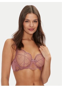Hunkemöller Biustonosz z fiszbiną Ruby 300237 Różowy ze sklepu MODIVO w kategorii Biustonosze - zdjęcie 182693396