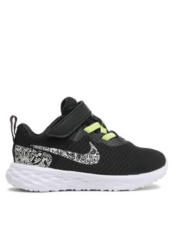 Nike Sneakersy Revolution 6 Nn Jp DV3183 001 Czarny ze sklepu MODIVO w kategorii Buty sportowe dziecięce - zdjęcie 182693398