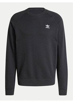 adidas Bluza Trefoil Essentials IW5792 Czarny Regular Fit ze sklepu MODIVO w kategorii Bluzy męskie - zdjęcie 182693399