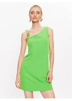 Just Cavalli Sukienka letnia 74PBO935 Zielony Regular Fit ze sklepu MODIVO w kategorii Sukienki - zdjęcie 182693408