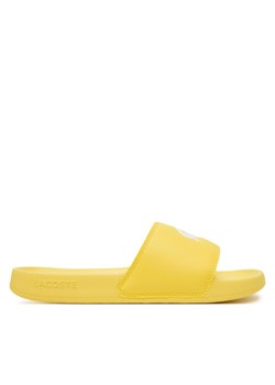 Lacoste Klapki Serve 0.0 7-49CFA0042 Żółty ze sklepu MODIVO w kategorii Klapki damskie - zdjęcie 182693435
