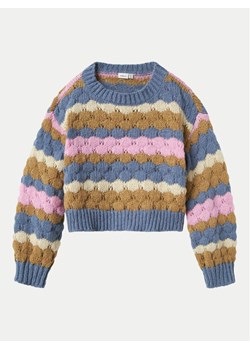 NAME IT Sweter 13233073 Kolorowy Regular Fit ze sklepu MODIVO w kategorii Swetry dziewczęce - zdjęcie 182693486