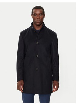 JOOP! Płaszcz wełniany 17 JC-21Maron 30044311 Granatowy Regular Fit ze sklepu MODIVO w kategorii Płaszcze męskie - zdjęcie 182693548