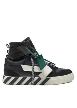 Off-White Sneakersy OMIA225S22LEA0011001 Czarny ze sklepu MODIVO w kategorii Buty sportowe męskie - zdjęcie 182693615