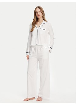 Polo Ralph Lauren Piżama 4P8002 Biały Relaxed Fit ze sklepu MODIVO w kategorii Piżamy damskie - zdjęcie 182693688