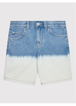 United Colors Of Benetton Szorty jeansowe 4DW2C900J Niebieski Regular Fit ze sklepu MODIVO w kategorii Spodenki dziewczęce - zdjęcie 182693698