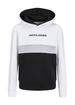 Jack&Jones Junior Bluza 12237402 Biały Regular Fit ze sklepu MODIVO w kategorii Bluzy chłopięce - zdjęcie 182693706