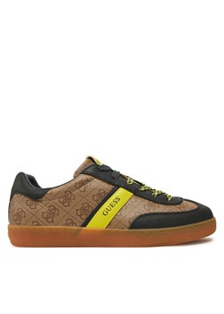 Guess Sneakersy FMPNII ELE12 Brązowy ze sklepu MODIVO w kategorii Buty sportowe męskie - zdjęcie 182693707