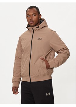 EA7 Emporio Armani Kurtka przejściowa 8NPB21 PNFZZ 1745 Beżowy Regular Fit ze sklepu MODIVO w kategorii Kurtki męskie - zdjęcie 182693726