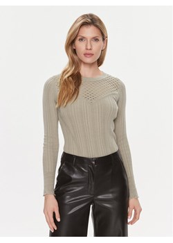 Guess Sweter Marie Rn Lt W4RR23 Z3C71 Beżowy Slim Fit ze sklepu MODIVO w kategorii Swetry damskie - zdjęcie 182693728