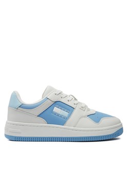 Tommy Jeans Sneakersy Tjw Retro Basket Tonal Logo EN0EN02571 Niebieski ze sklepu MODIVO w kategorii Buty sportowe damskie - zdjęcie 182693749