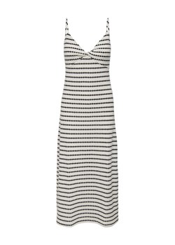 ONLY Sukienka letnia Eva 15346296 Écru Regular Fit ze sklepu MODIVO w kategorii Sukienki - zdjęcie 182693836