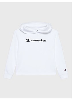 Champion Bluza 404601 Biały Custom Fit ze sklepu MODIVO w kategorii Bluzy dziewczęce - zdjęcie 182693949