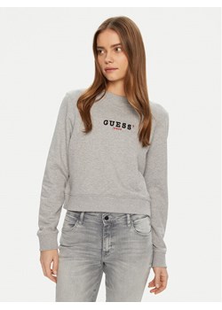 Guess Jeans Bluza W5RQ28 K68I4 Szary Regular Fit ze sklepu MODIVO w kategorii Bluzy damskie - zdjęcie 182694008