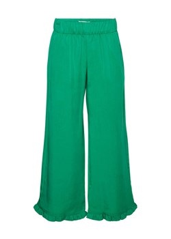 Vero Moda Girl Spodnie materiałowe 10283853 Zielony Wide Leg ze sklepu MODIVO w kategorii Spodnie dziewczęce - zdjęcie 182694049