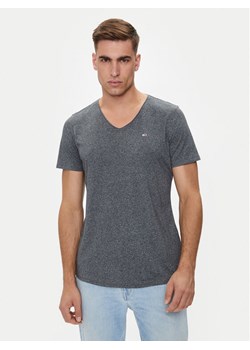 Tommy Jeans T-Shirt Jaspe DM0DM09587 Szary Slim Fit ze sklepu MODIVO w kategorii T-shirty męskie - zdjęcie 182694057